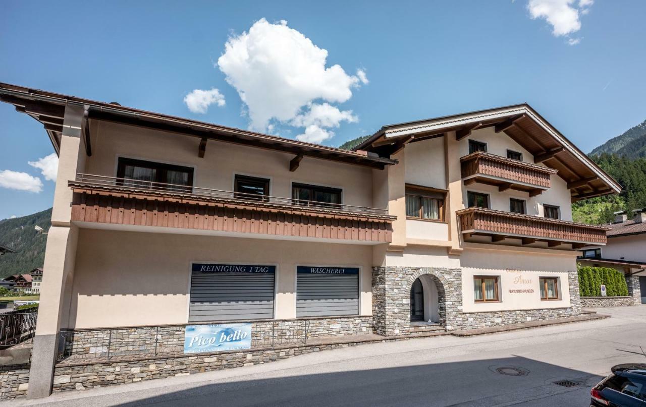 Apartmán Gastehaus Amor Mayrhofen Exteriér fotografie